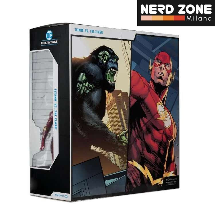 McFARLANE TOYS 2025 - Dc Multiverse Flash Vs Titano Megafig 2 Pk