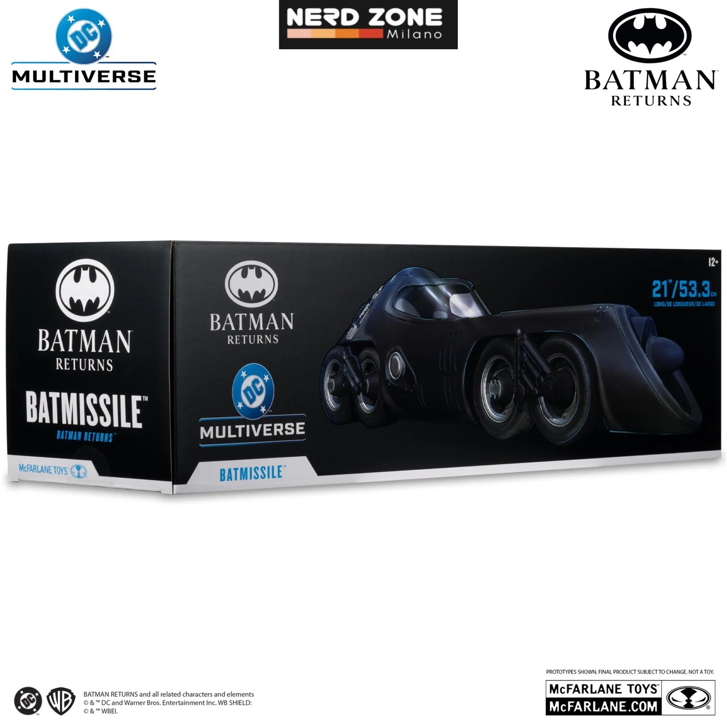 PRE ORDER - McFARLANE TOYS 2025 - Dc Theatrical Vehicles Batman Returns Batmissile