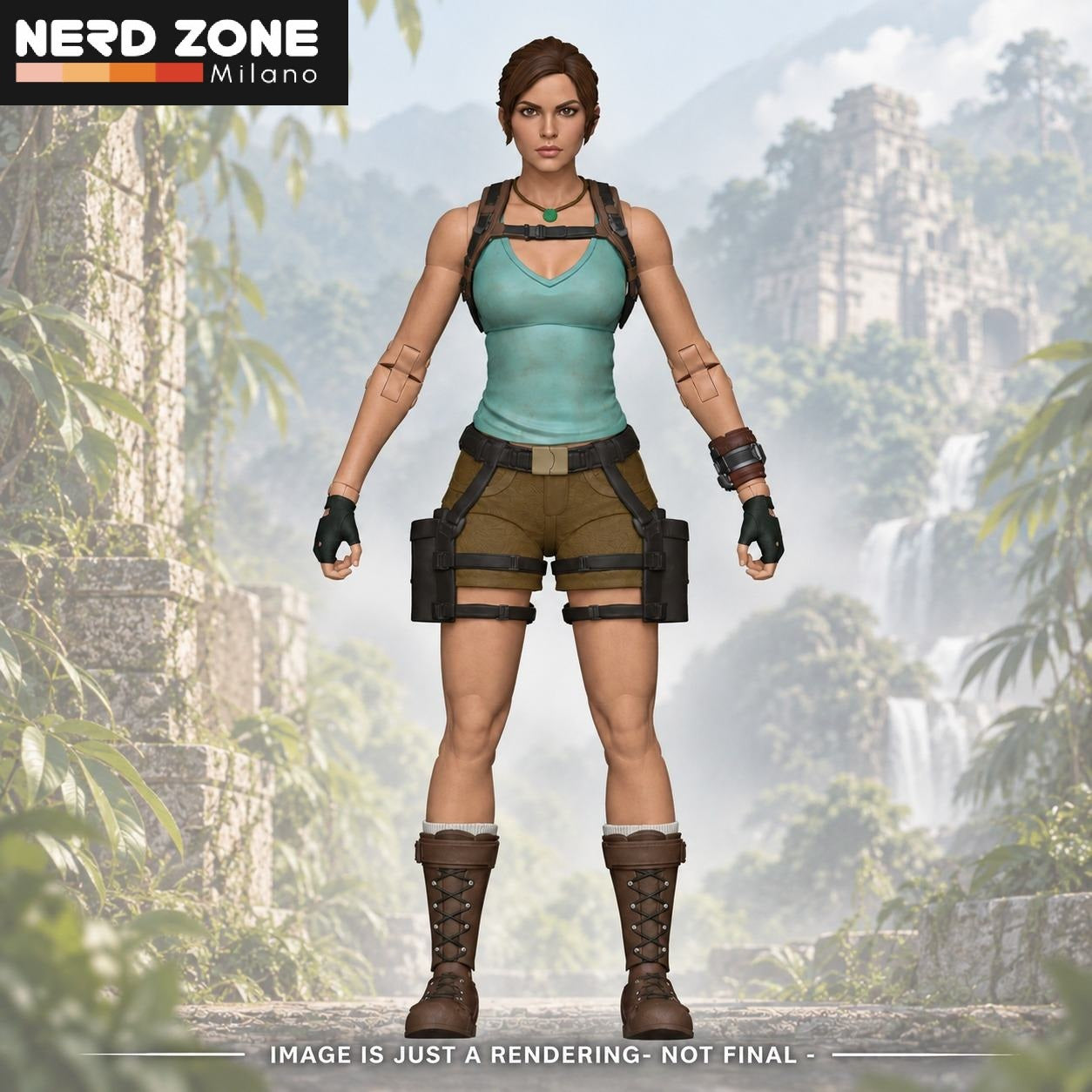 PRE ORDINE McFARLANE TOYS 2025 - Lara Croft Tomb Raider Legacy Of Atlantis 7inch Dlx Figure