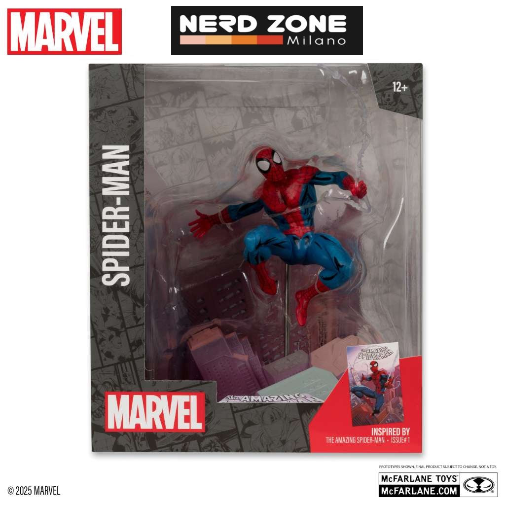 McFARLANE TOYS 2025 - Marvel Collection 1/10 Wv4 Spider-Man (Amazing Spider-Man #1)