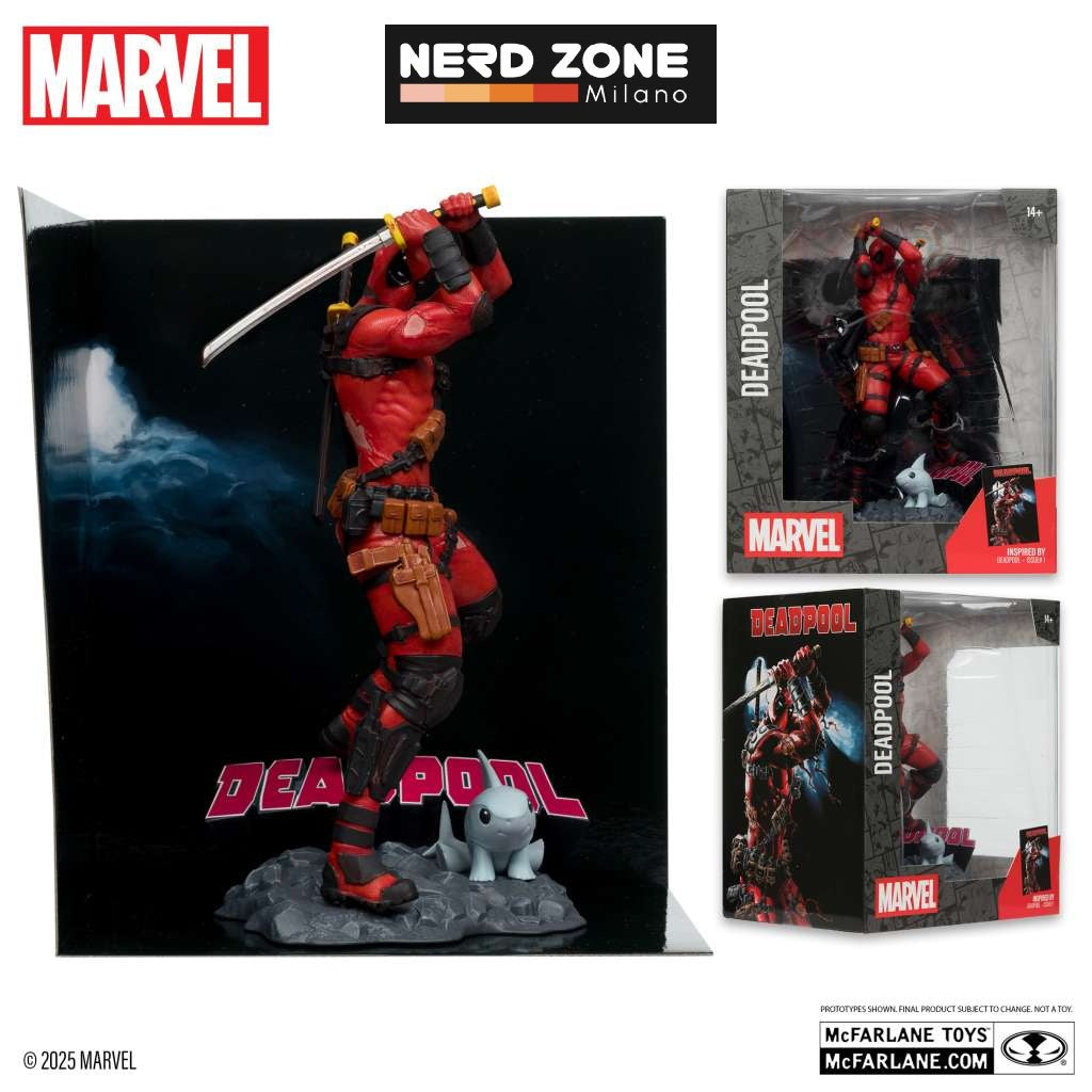 McFARLANE TOYS 2025 - Marvel Collection 1/10 Wv5 Deadpool (Deadpool #1) Figure