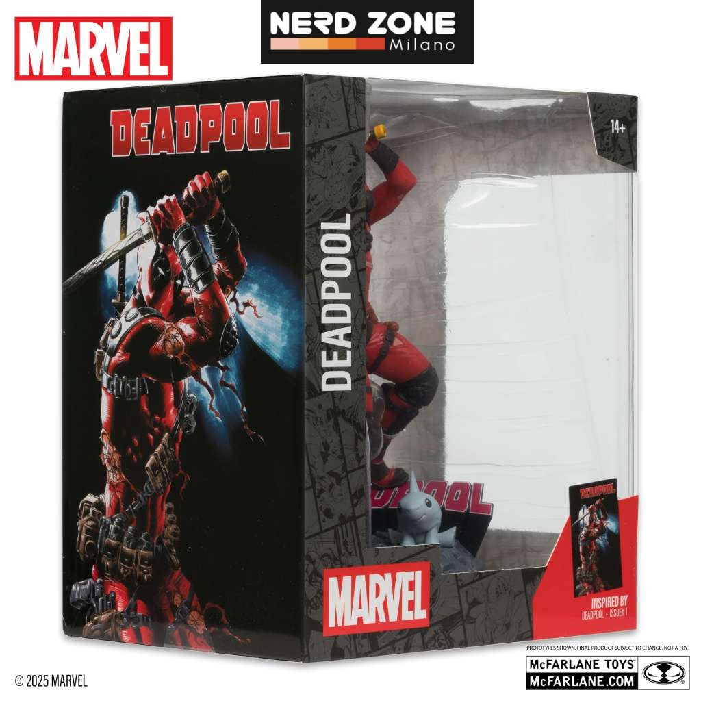 McFARLANE TOYS 2025 - Marvel Collection 1/10 Wv5 Deadpool (Deadpool #1) Figure