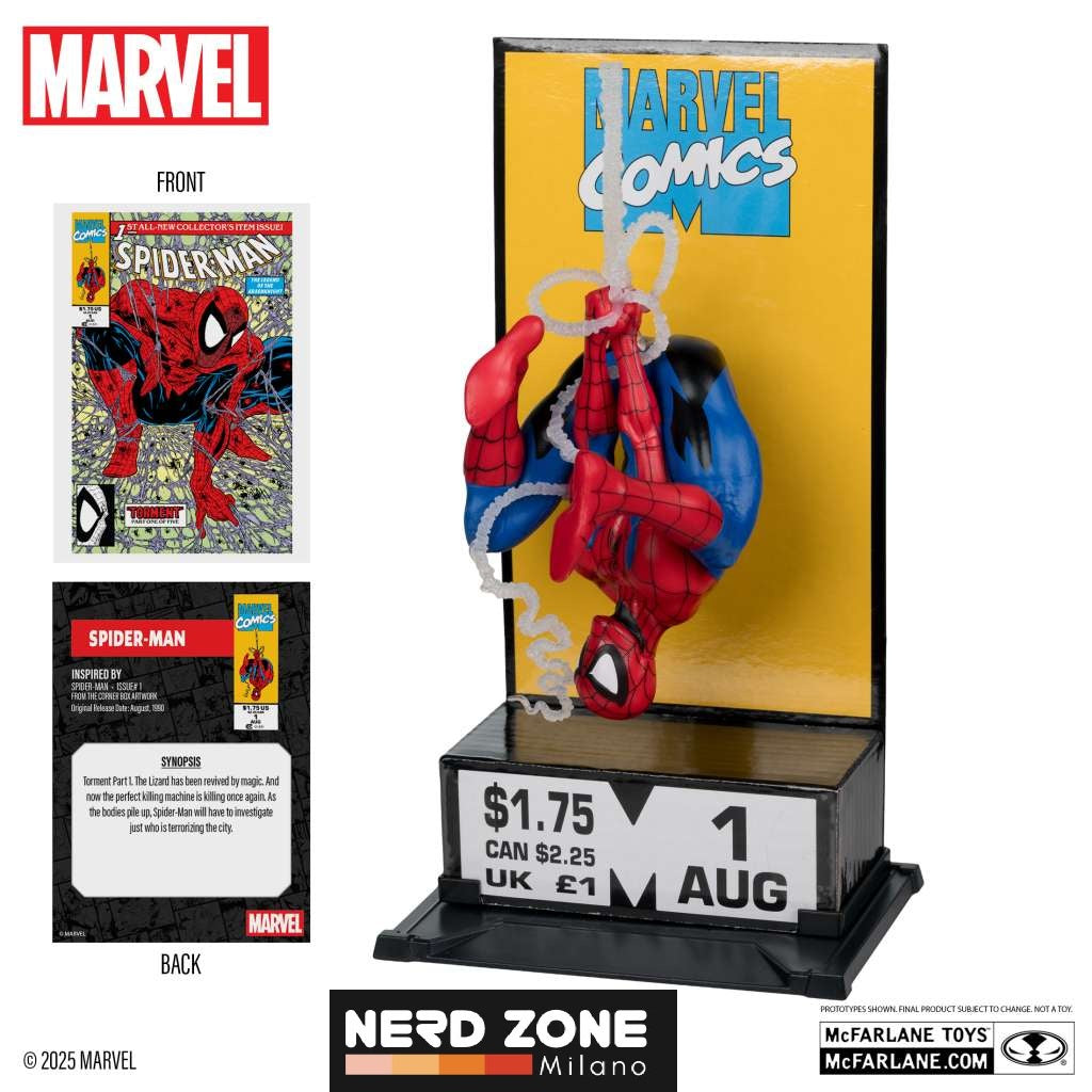 McFARLANE TOYS 2025 - Marvel Collection 1:10 Wv5 Spider-Man Corner Box Figure