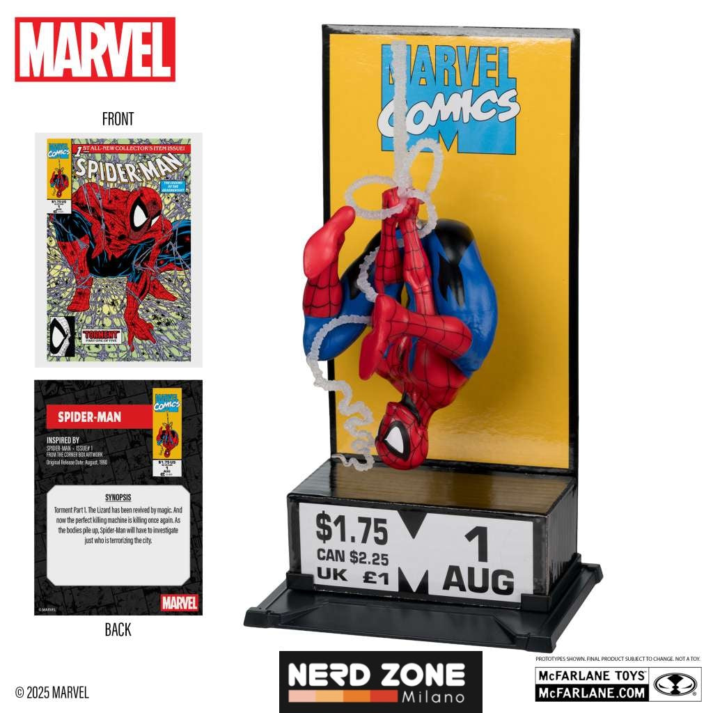McFARLANE TOYS 2025 - Marvel Collection 1:10 Wv5 Spider-Man Corner Box Figure