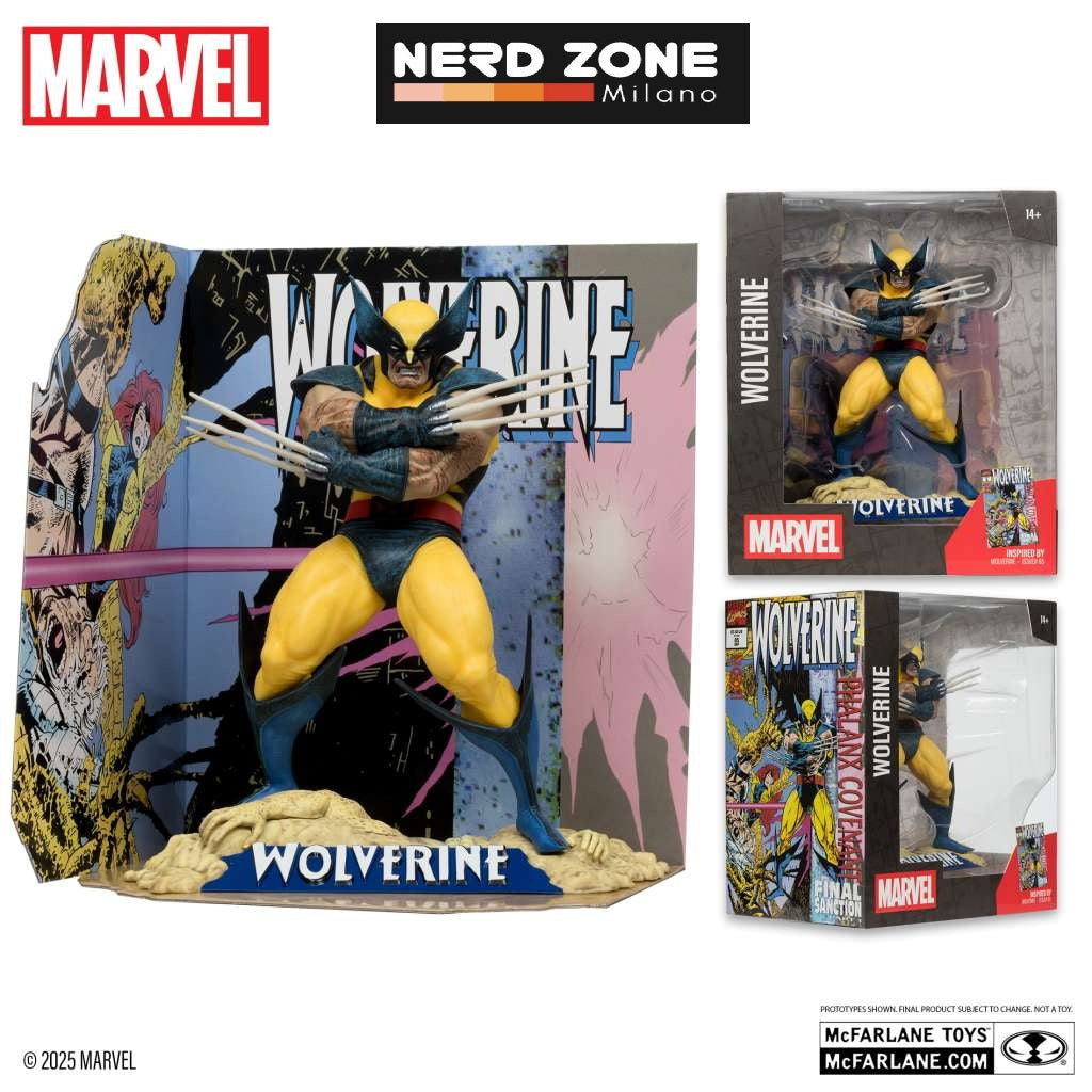 McFARLANE TOYS 2025 - Marvel Collection 1/10 Wv5 Wolverine (Wolverine #85) Figure