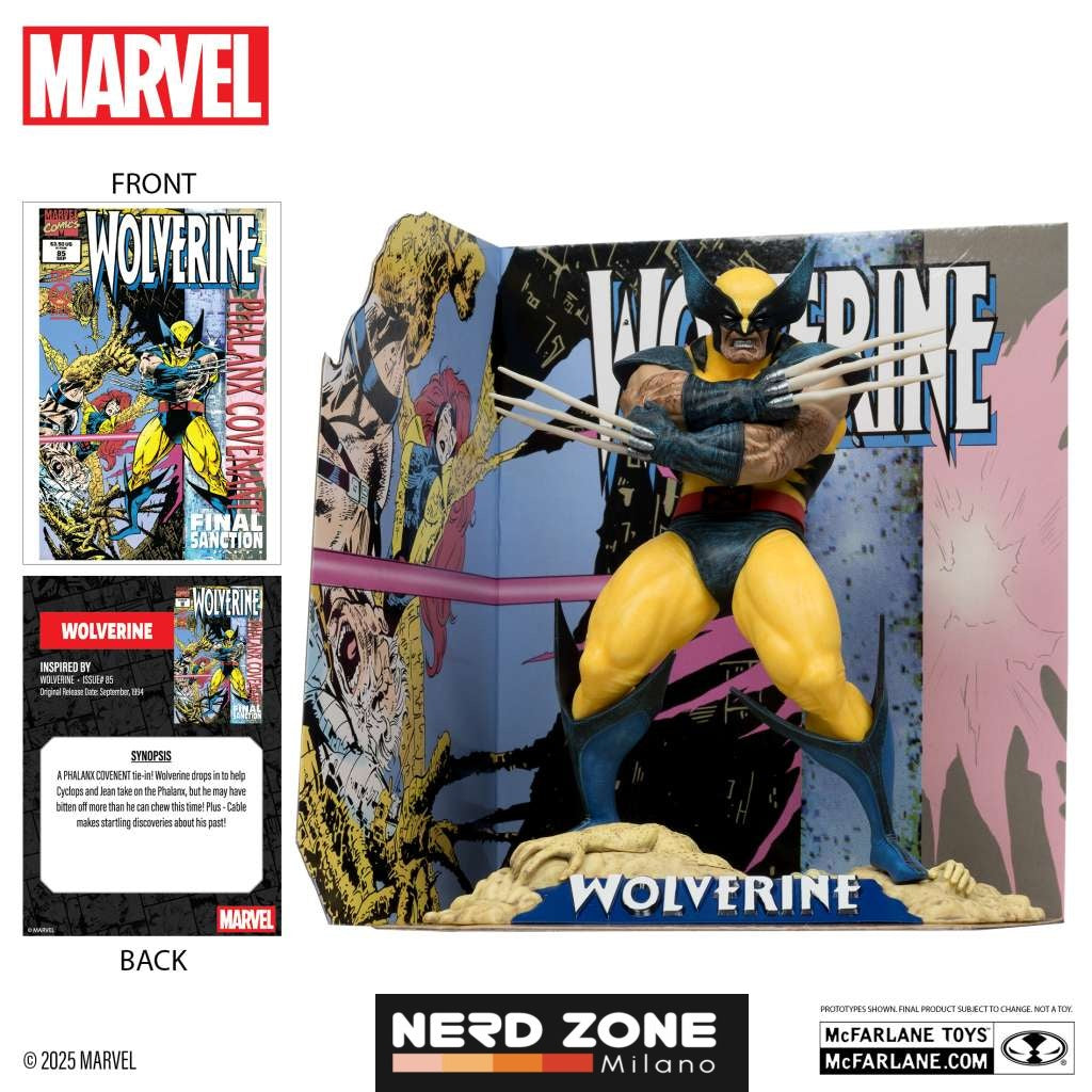 McFARLANE TOYS 2025 - Marvel Collection 1/10 Wv5 Wolverine (Wolverine #85) Figure