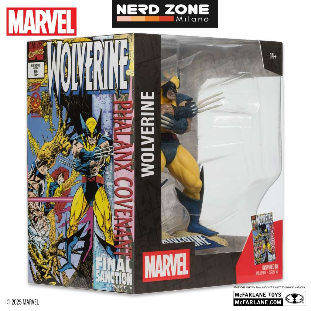 McFARLANE TOYS 2025 - Marvel Collection 1/10 Wv5 Wolverine (Wolverine #85) Figure