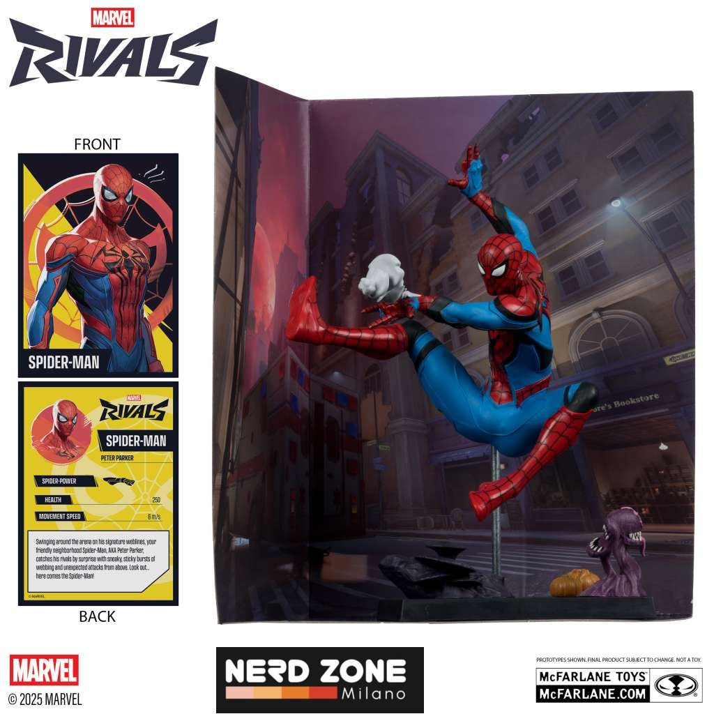 McFARLANE TOYS 2025 - Marvel Rivals Collection 1:6 W2 Spider-Man