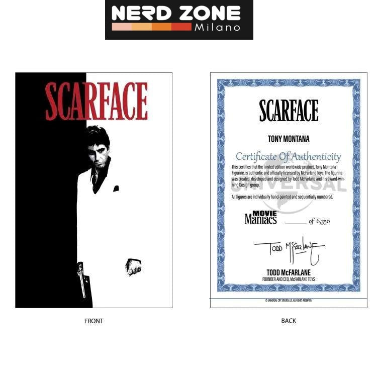 McFARLANE TOYS 2025 - Movie Maniacs Tony Montana (Scarface) Figure