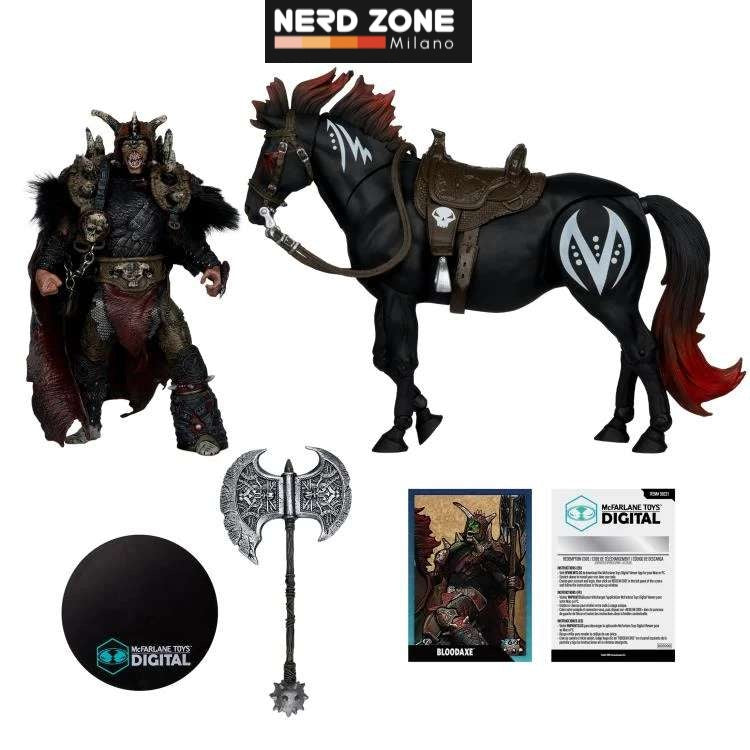 McFARLANE TOYS 2025 - Spawn: The Dark Ages Spawn The Bloodaxe With Horse Af Two-Pack