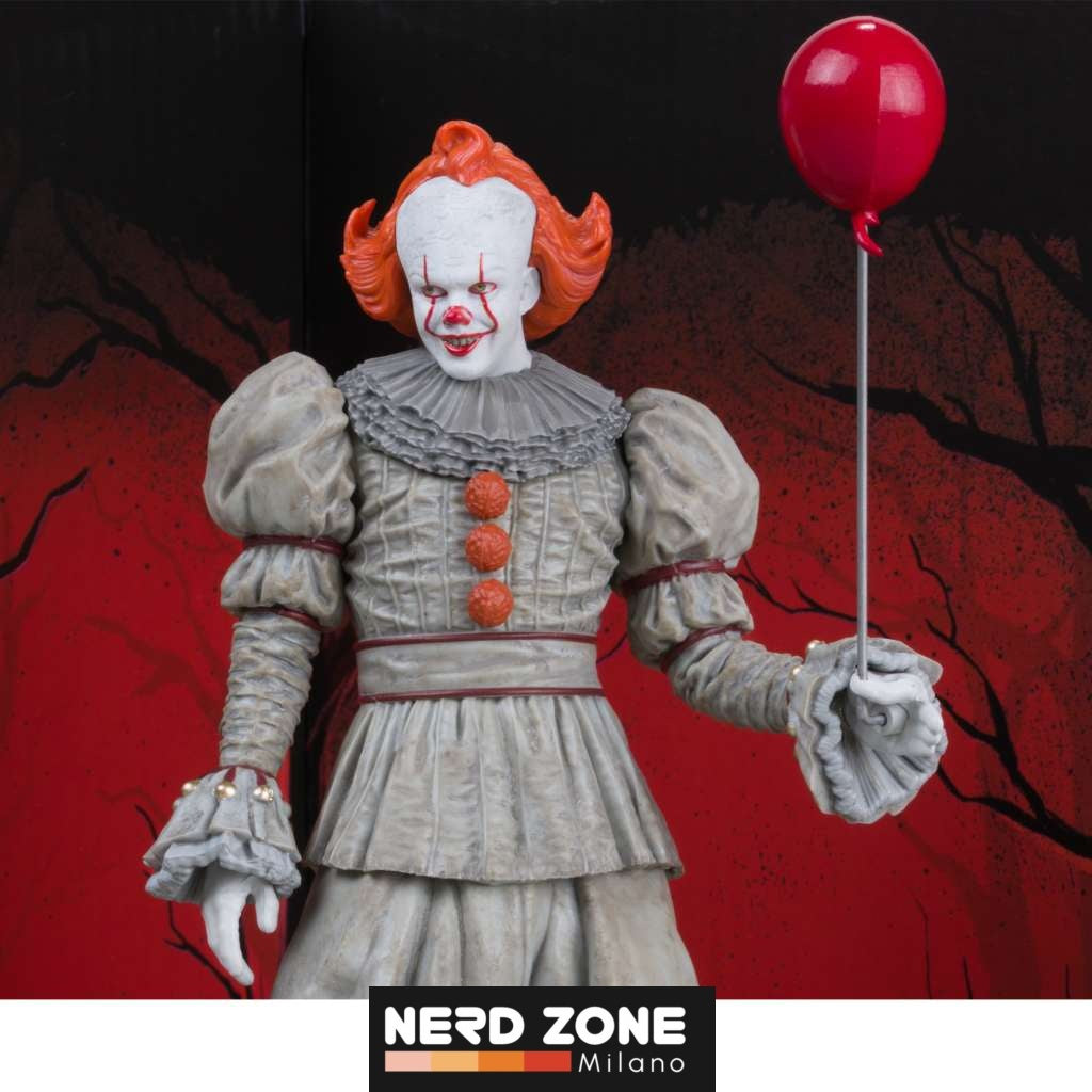 McFARLANE TOYS 2025 - Welcome To Derry - Movie Maniacs Pennywise Gold Label Posed Figure