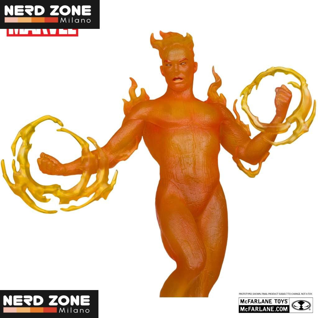 McFARLANE TOYS 2025 Marvel Collection W6 1:6 Human Torch (Marvel 2-in-1 #10)