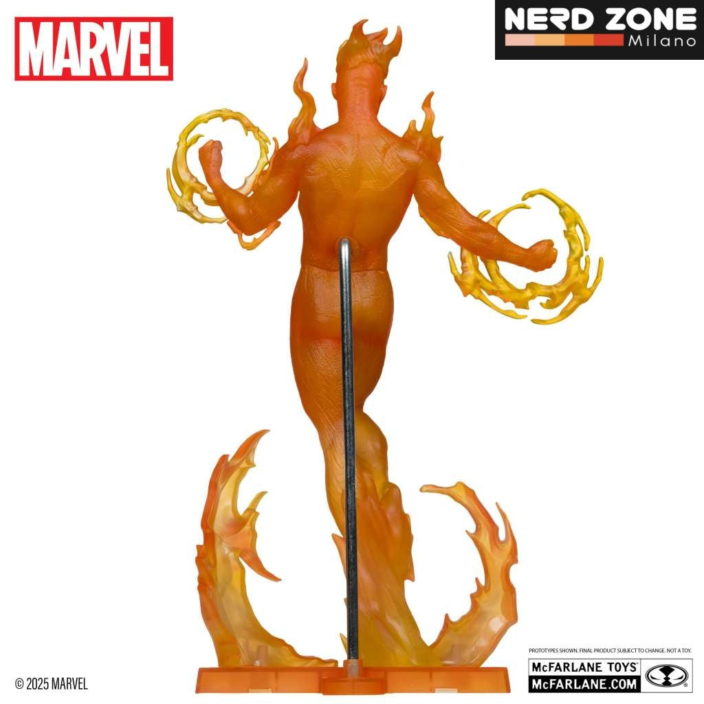 McFARLANE TOYS 2025 Marvel Collection W6 1:6 Human Torch (Marvel 2-in-1 #10)