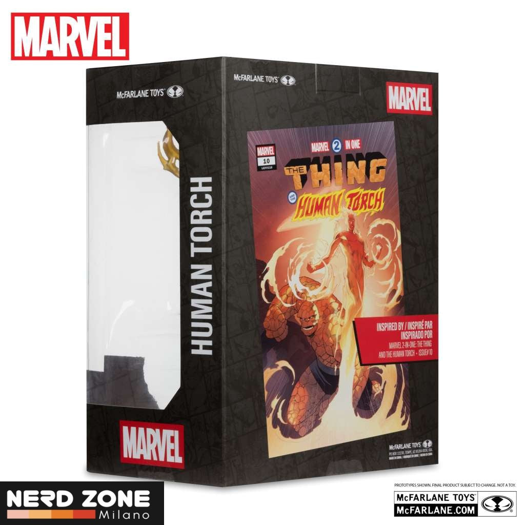 McFARLANE TOYS 2025 Marvel Collection W6 1:6 Human Torch (Marvel 2-in-1 #10)