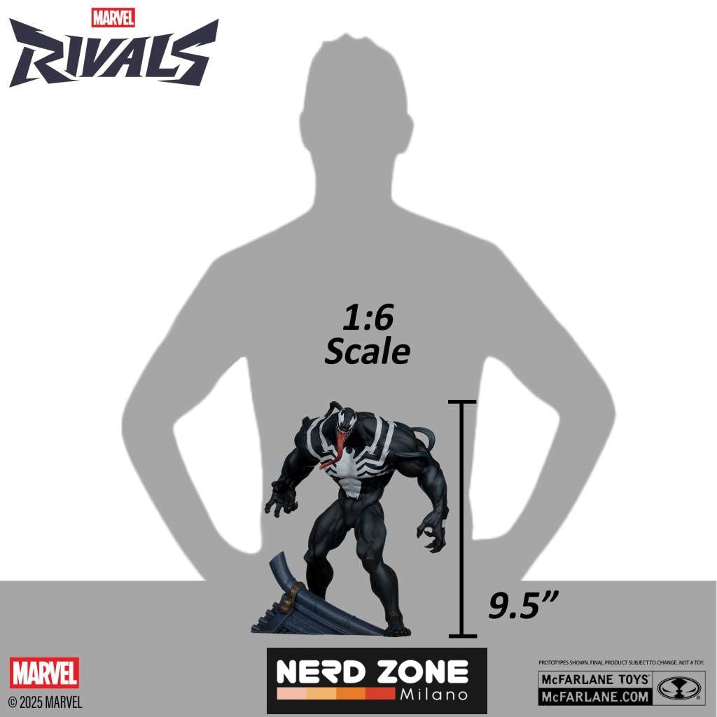 McFARLANE TOYS 2025 - Marvel Rivals Collection 1:6 W1 Venom