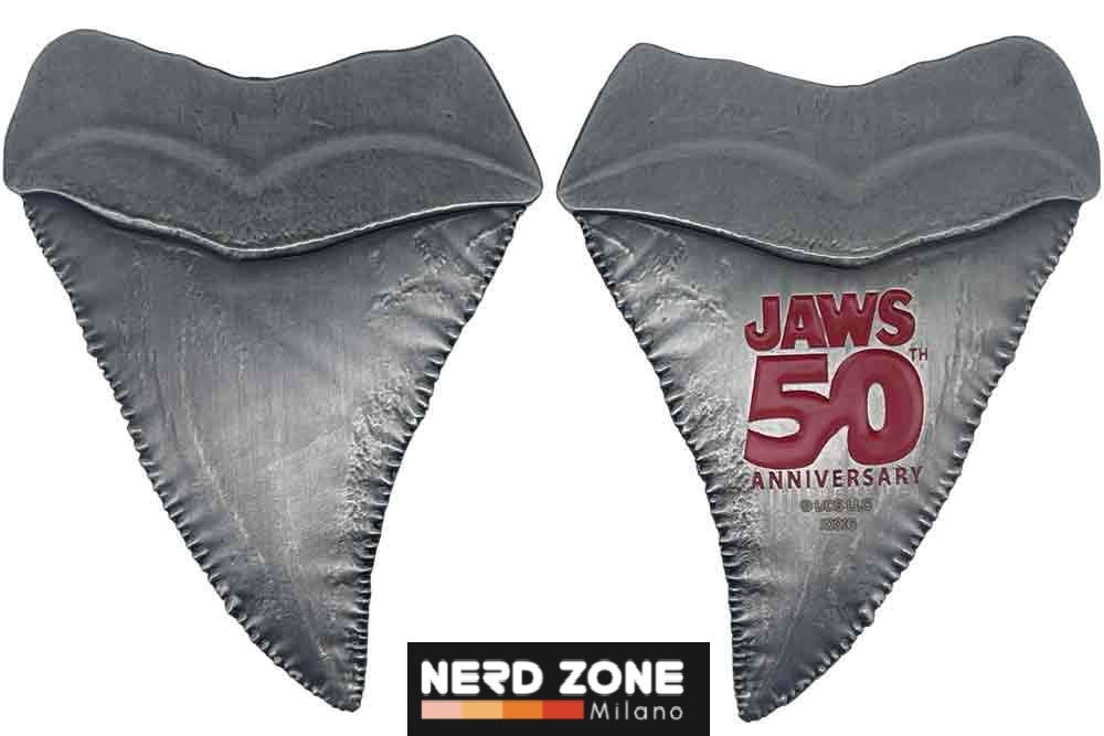 FANATTIK - Jaws 50th Anniversary Shark Tooth Medallion