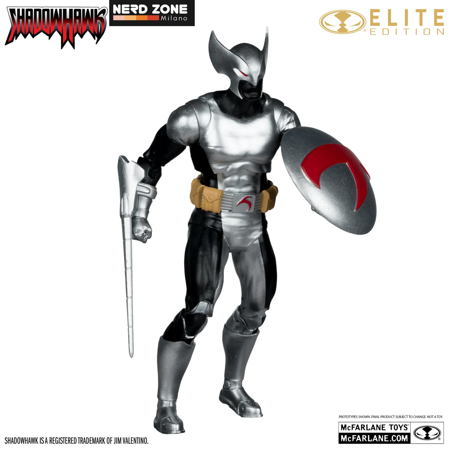 PRE ORDINE - McFARLANE TOYS 2025 - Mcfarlane Elite Edition Shadowhawk Action Figure