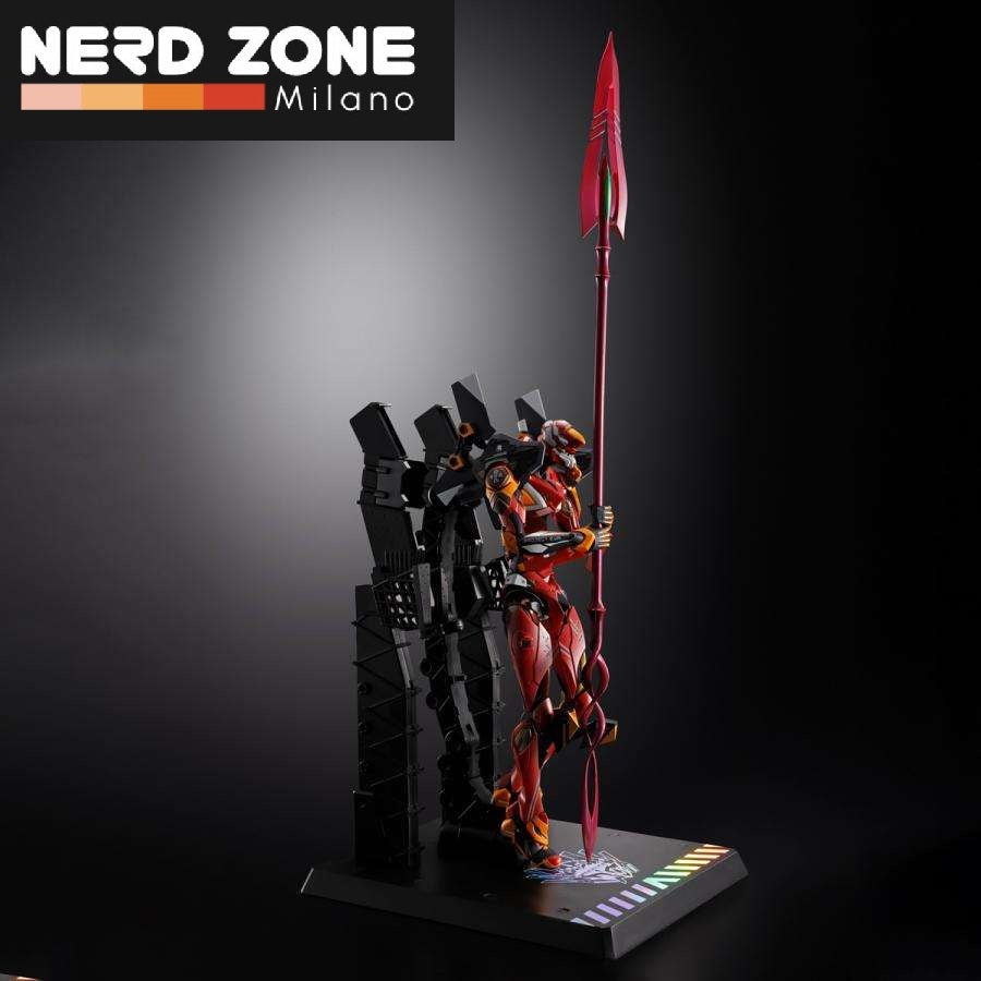 BANDAI METAL BUILD - Metal Build Evangelion Production Model-02 30th Spear Cassius Af