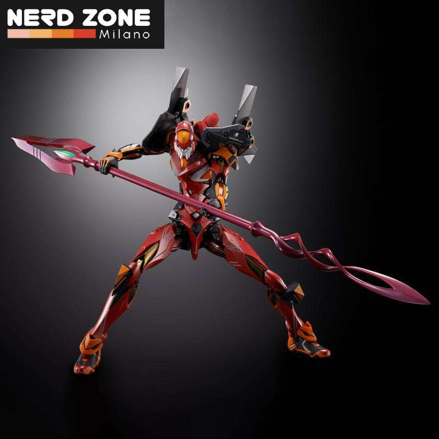 BANDAI METAL BUILD - Metal Build Evangelion Production Model-02 30th Spear Cassius Af
