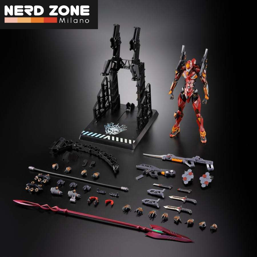 BANDAI METAL BUILD - Metal Build Evangelion Production Model-02 30th Spear Cassius Af