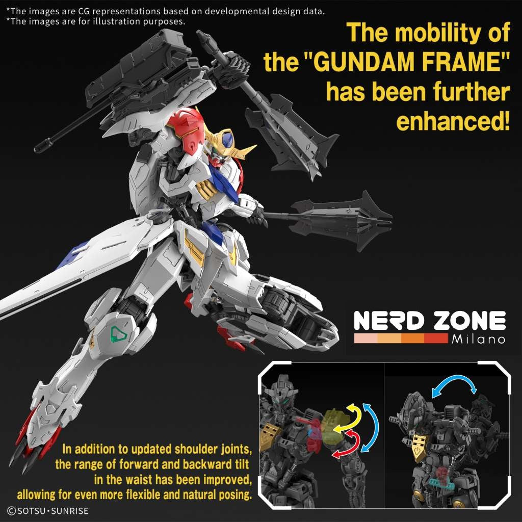 BANDAI GUNPLA - Mg gundam barbatos lupus 1/100