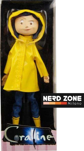 NECA - Coraline Yellow Raincoat Bendable Doll