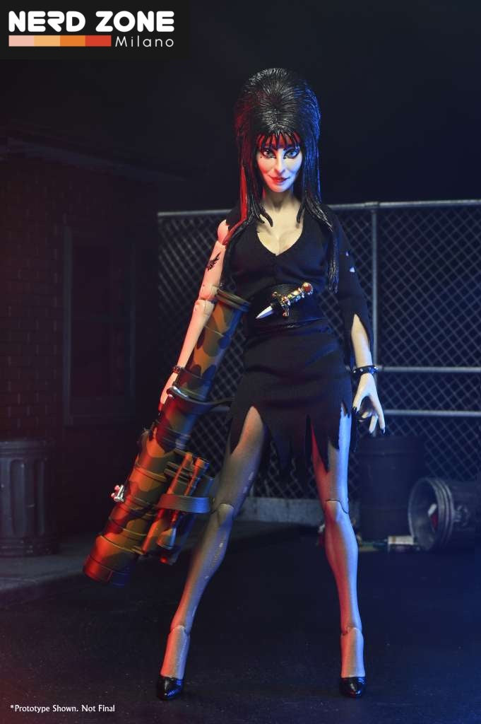 NECA - Elvira Commando Clothed Action Figure