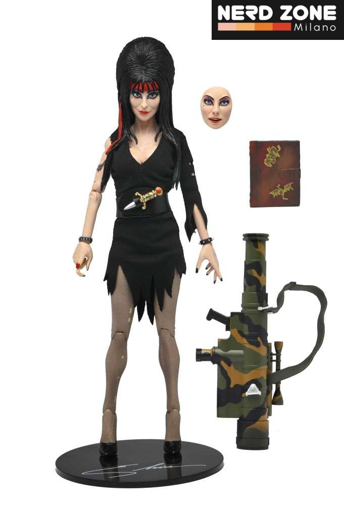 NECA - Elvira Commando Clothed Action Figure