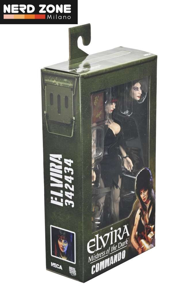 NECA - Elvira Commando Clothed Action Figure