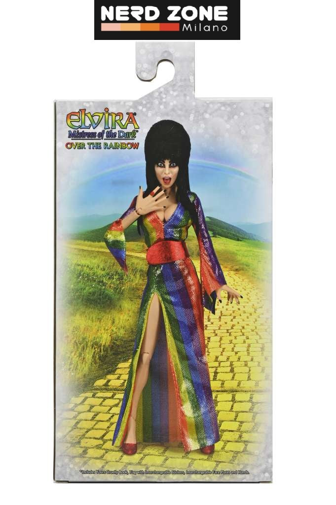 NECA - Elvira Over The Rainbow Clothed Action Figure