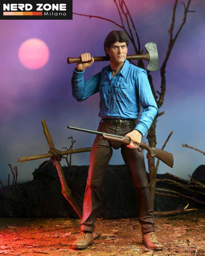 NECA - Evil Dead Ultimate ash 40th anniversary Action Figure