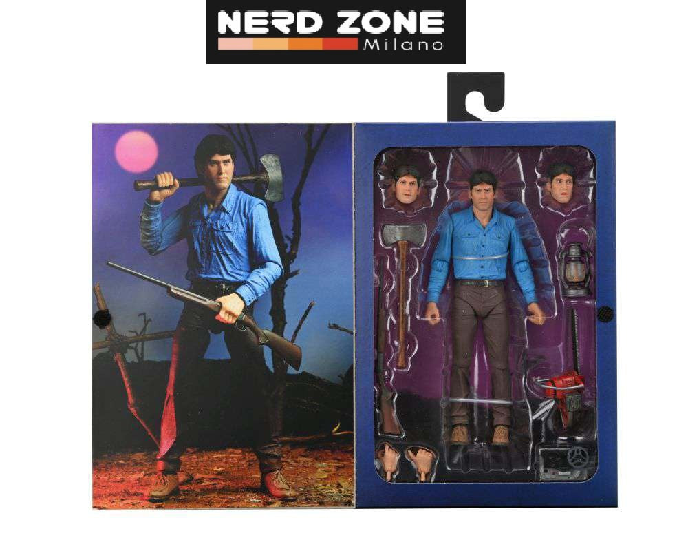 NECA - Evil Dead Ultimate ash 40th anniversary Action Figure