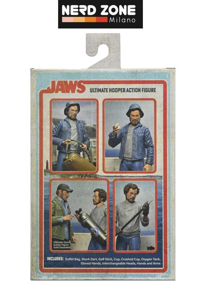 NECA - Jaws 50th Anniversary Hooper Amity arrival Ultimate Action Figure