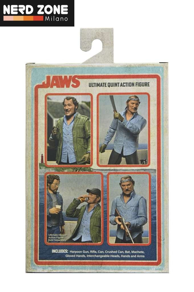 NECA - Jaws 50th Anniversary Sam Quint Ultimate Action Figure