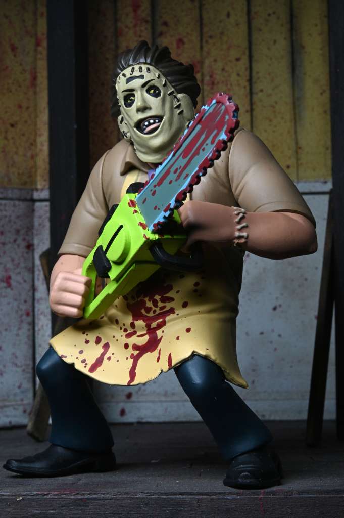 NECA - Texas Chainsaw Massacre Toony Terrors Bloody Leatherface 50th Anniversary