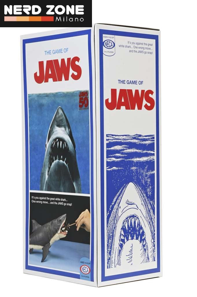 NECA - The Game Of Jaws 50th Anniversary Jaws 12" Head To Tail Action Figure
