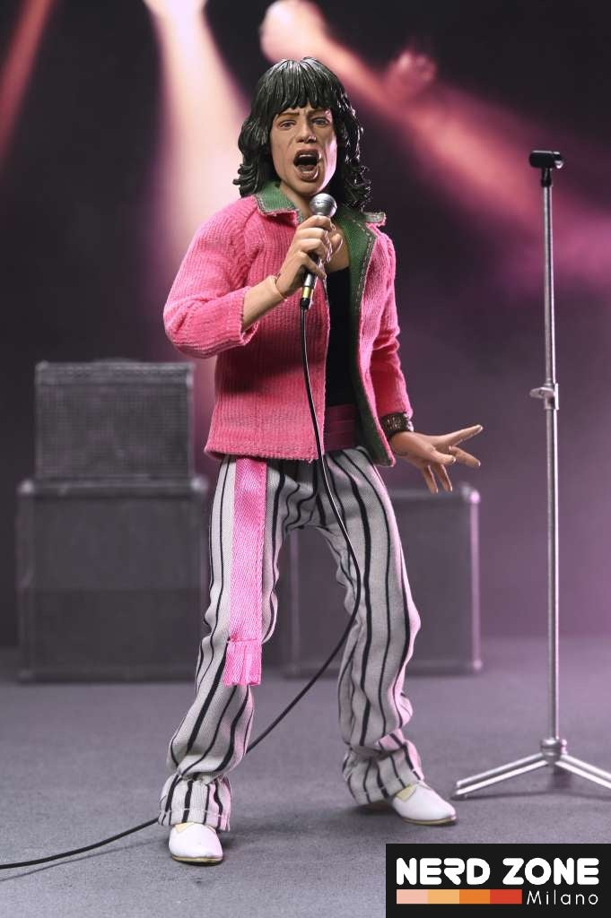 NECA - The Rolling Stones Mick Jagger 1975 Clothed Action Figure