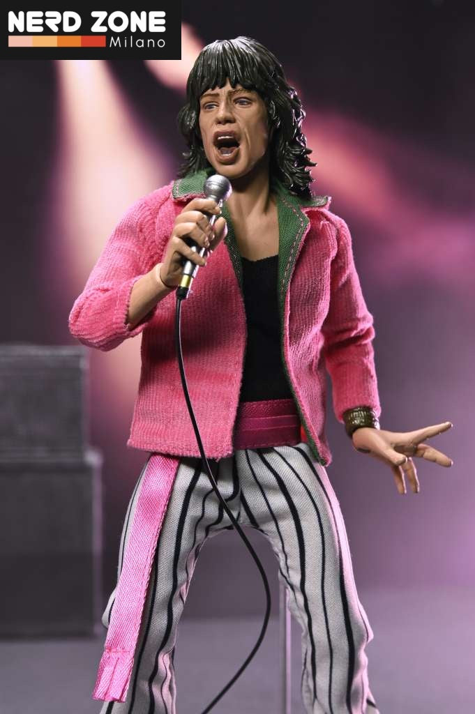 NECA - The Rolling Stones Mick Jagger 1975 Clothed Action Figure