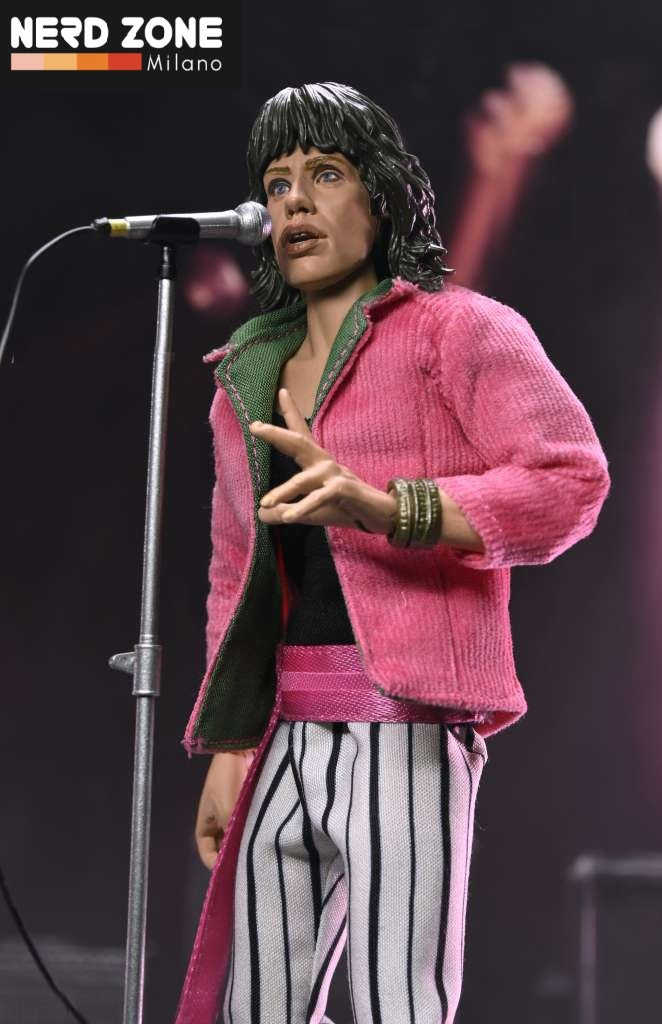 NECA - The Rolling Stones Mick Jagger 1975 Clothed Action Figure