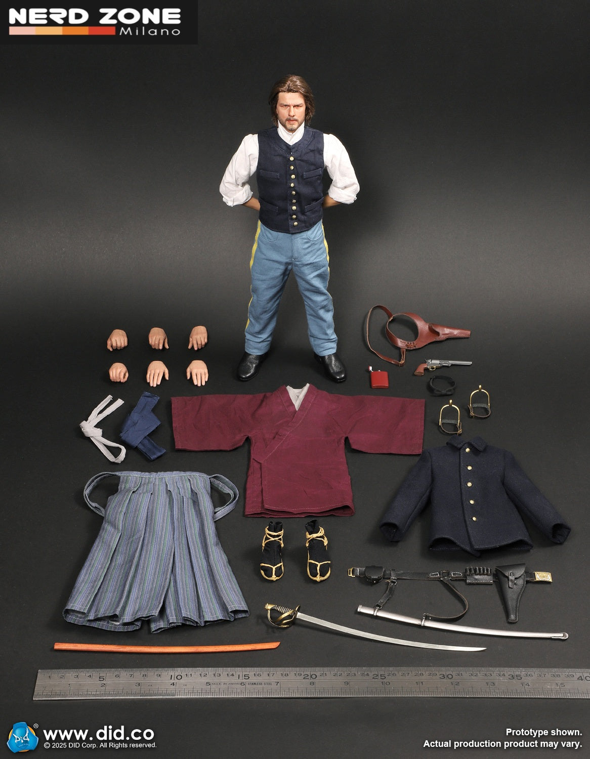DID Corp. - 1/6 US Army 7th Cavalry Regiment 1876 – Captain Nathan NS80186 "The Last Samurai"