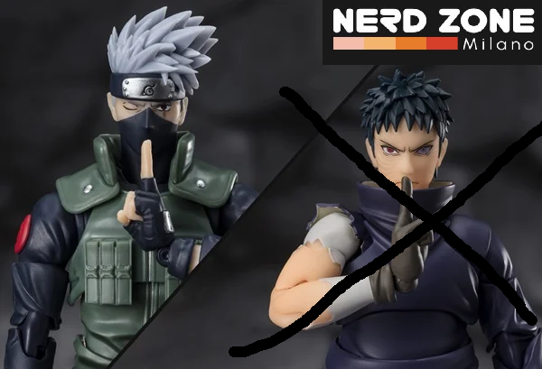 PRE ORDINE - BANDAI - S.H. FIGUARTS Naruto Kakashi Hatake Framed Sharingan S.h.figuarts Reissue