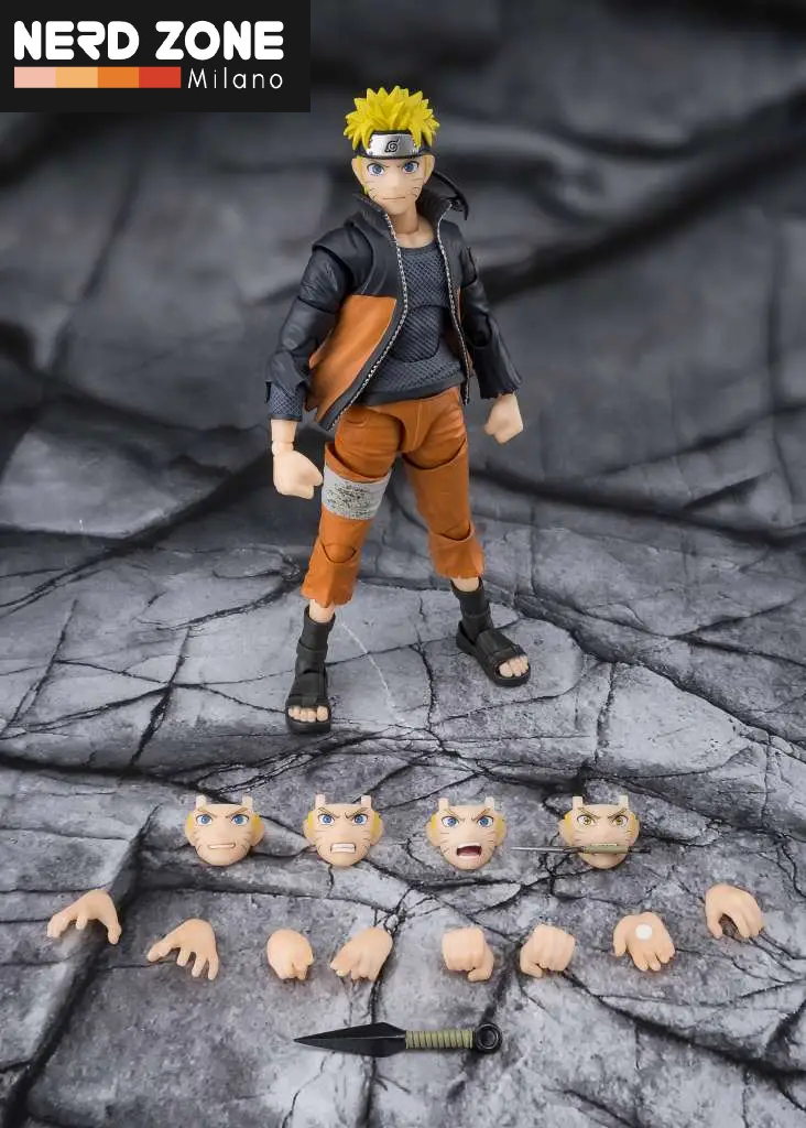 BANDAI - S.H. FIGUARTS Naruto Uzumaki Naruto Power To Unite S.h.figuarts