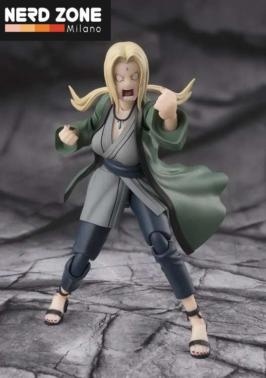 BANDAI - S.H. FIGUARTS Naruto Tsunade Legendary Medical Ninja Shf