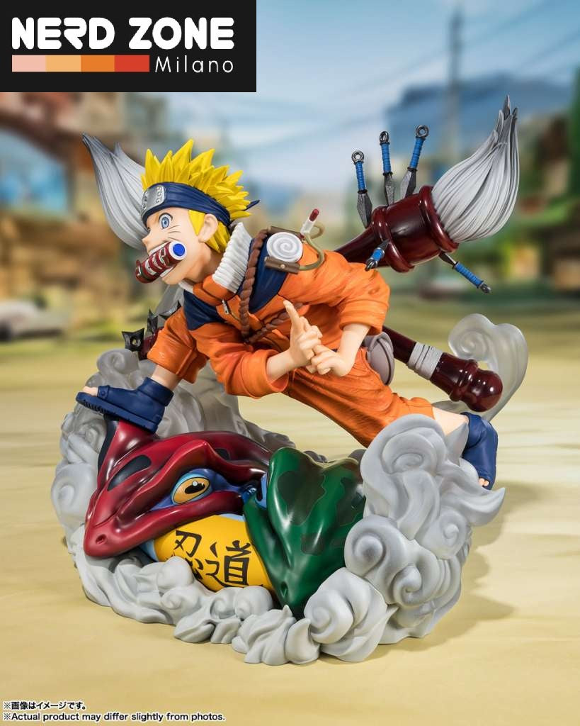 BANDAI - FIGUARTS ZERO Naruto Uzumaki Naruto 72 Figuarts Zer0