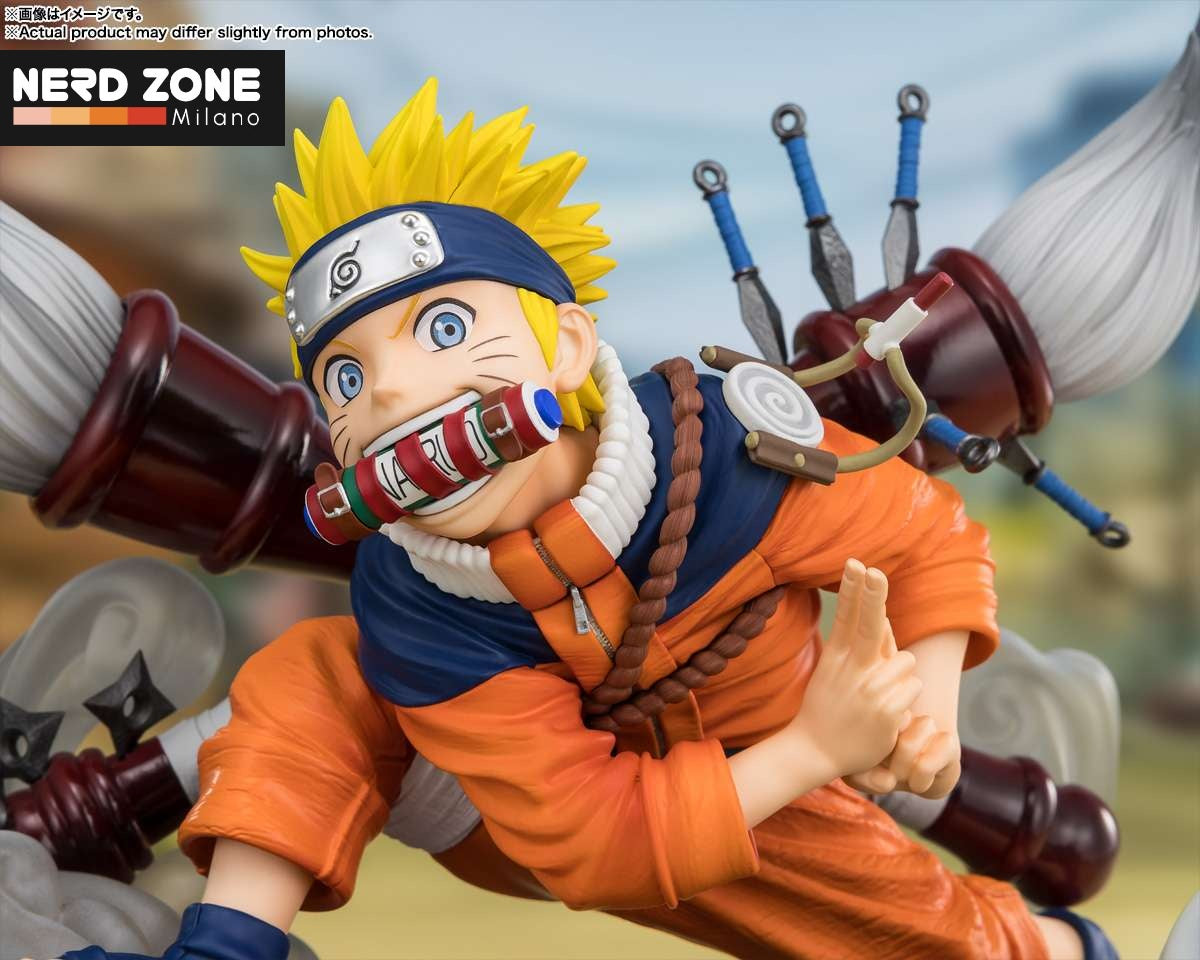 BANDAI - FIGUARTS ZERO Naruto Uzumaki Naruto 72 Figuarts Zer0
