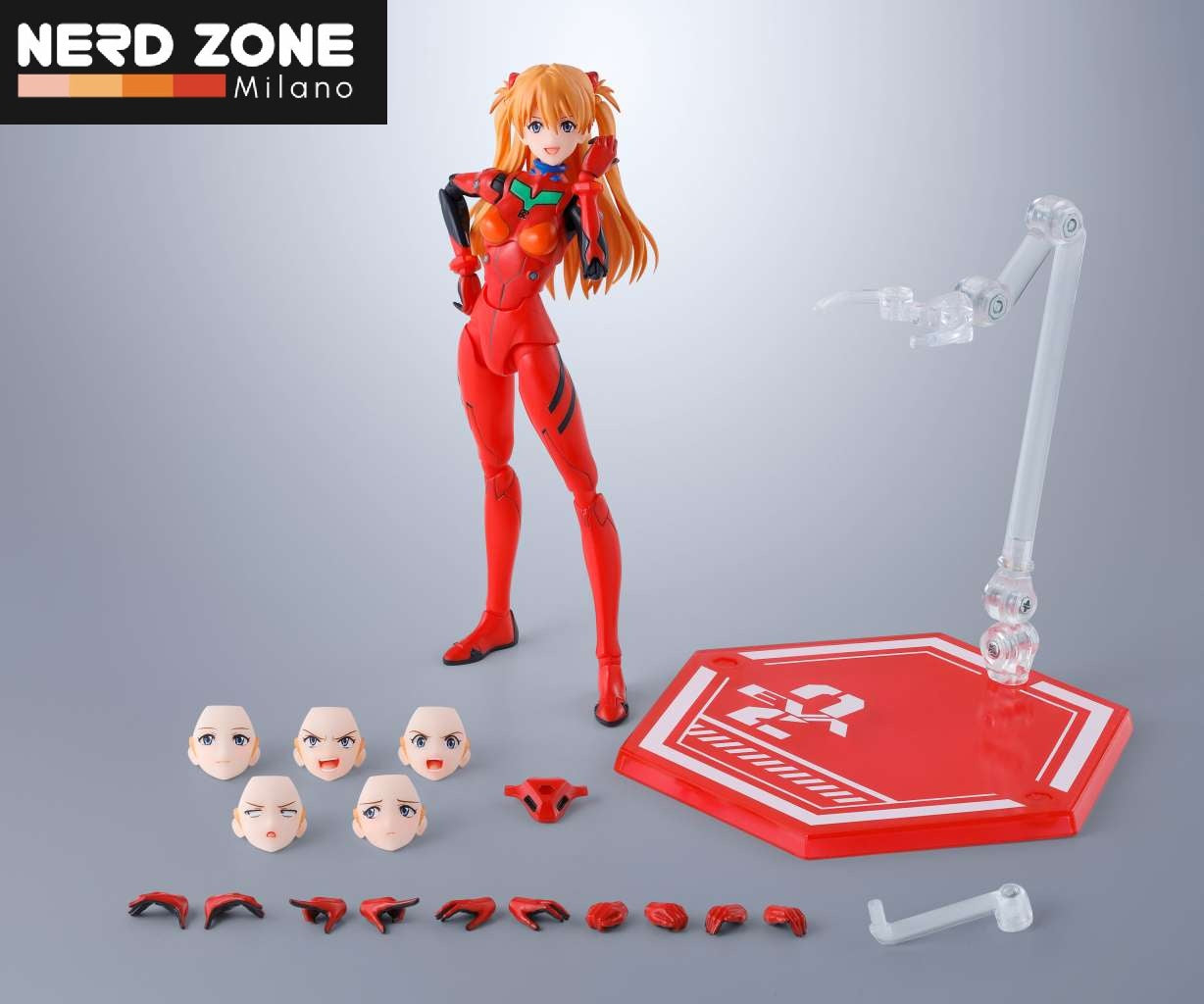 BANDAI - S.H. FIGUARTS Neon Genesis Evangelion Asuka Shikinami Langley S.H.Figuarts