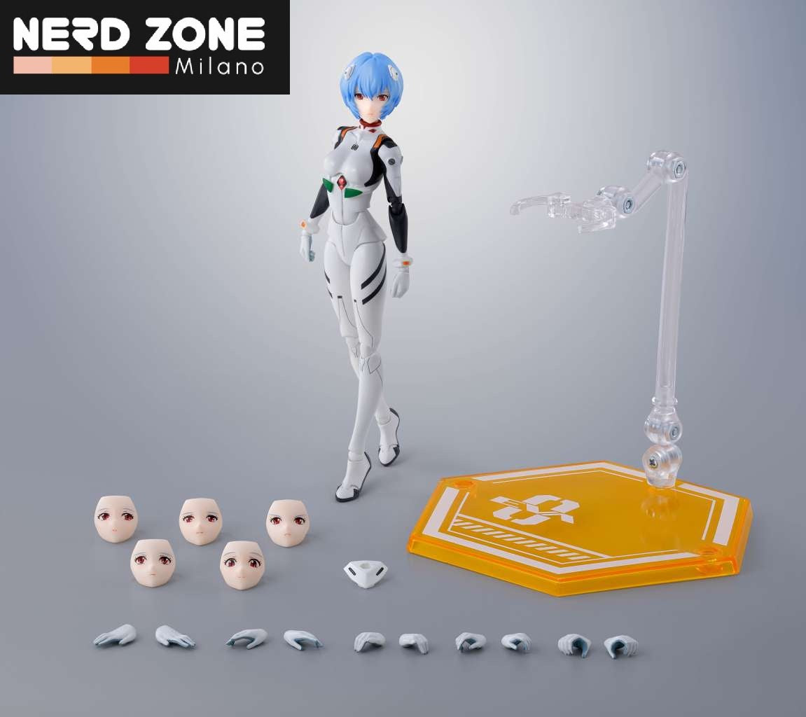 BANDAI - S.H. FIGUARTS Neon Genesis Evangelion Rei Ayanami