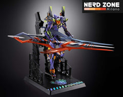 BANDAI METAL BUILD - Neon Genesis Evangelion Test Type-01 Metal Build 30th With The Spear Of Gaius