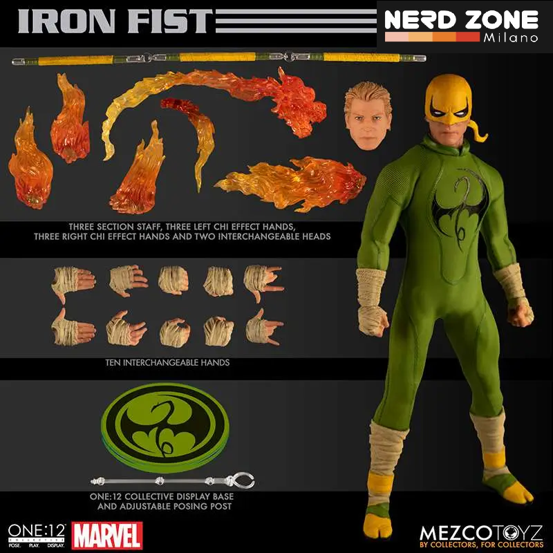 PRE ORDER - MEZCO - One 12 Coll Iron Fist Af