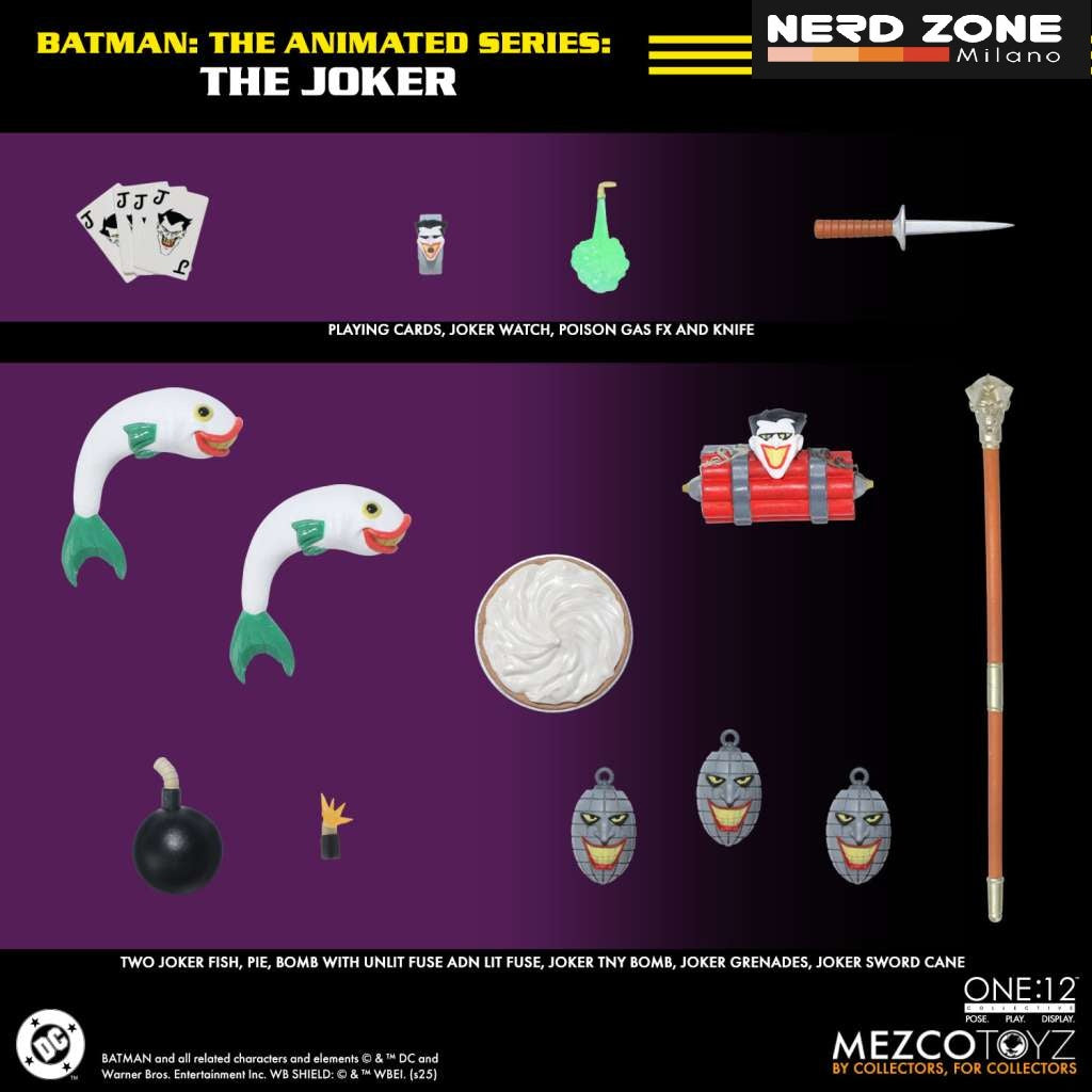 MEZCO - One 12 Collective Batman The Animated Series The Joker Af